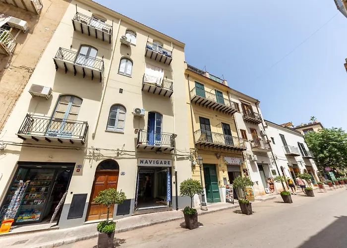 Appartement Roccamare - Comfort D'epoca E Vista Da Sogno Nel Cuore Di Cefalù